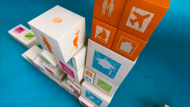 3D animation using Cinema 4D for corporate video.